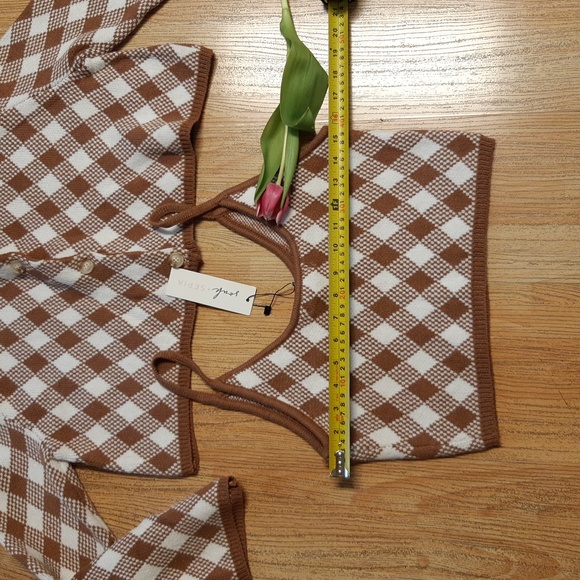 Cardigan+vest. Size S.  New. - Picture 9 of 11